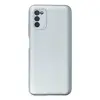 Samsung Galaxy A03s Kılıf Nano İçi Kadife Silikon - Sky Blue
