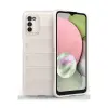 Samsung Galaxy A03s Kılıf Optimum Silikon - Krem