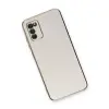 Samsung Galaxy A03s Kılıf Volet Silikon - Beyaz