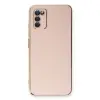 Samsung Galaxy A03s Kılıf Volet Silikon - Pembe