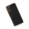 Samsung Galaxy A03s Kılıf Volet Silikon - Siyah