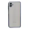 Samsung Galaxy A04 Kılıf Razer Lensli Silikon - Açık Mavi