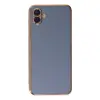 Samsung Galaxy A04 Kılıf Volet Silikon - Mavi