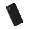 Samsung Galaxy A04 Kılıf Volet Silikon - Siyah