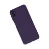 Samsung Galaxy A04e Kılıf Nano İçi Kadife Silikon - Mor