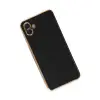Samsung Galaxy A04e Kılıf Volet Silikon - Siyah