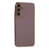 Samsung Galaxy A05s Kılıf Volet Silikon - Mor