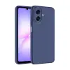 Samsung Galaxy A07 4g Nano İçi Kadife Silikon - Lacivert