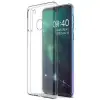 Samsung Galaxy A11 Kılıf Lüx Şeffaf Silikon