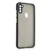 Samsung Galaxy A11 Kılıf Montreal Silikon Kapak - Lacivert