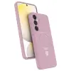 Samsung Galaxy A15 4g Regal Magsafe Standlı Kapak - Açık Pembe