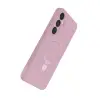 Samsung Galaxy A15 4g Regal Magsafe Standlı Kapak - Açık Pembe