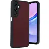 Samsung Galaxy A16 5g Kılıf Aras Deri Kapak - Bordo