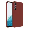 Samsung Galaxy A16 5g Kılıf First Silikon - Bordo