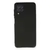 Samsung Galaxy A22 Kılıf First Silikon - Siyah