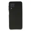 Samsung Galaxy A22 Kılıf First Silikon - Siyah