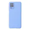 Samsung Galaxy A22 Kılıf Lansman Glass Kapak - Mavi