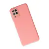 Samsung Galaxy A22 Kılıf Lansman Glass Kapak - Pembe