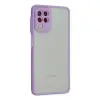 Samsung Galaxy A22 Kılıf Montreal Silikon Kapak - Mor
