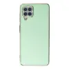 Samsung Galaxy A22 Kılıf Volet Silikon - Açık Yeşil