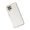Samsung Galaxy A22 Kılıf Volet Silikon - Beyaz