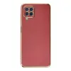 Samsung Galaxy A22 Kılıf Volet Silikon - Kırmızı