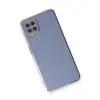 Samsung Galaxy A22 Kılıf Volet Silikon - Mavi
