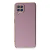 Samsung Galaxy A22 Kılıf Volet Silikon - Mor