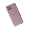 Samsung Galaxy A22 Kılıf Volet Silikon - Mor