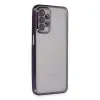 Samsung Galaxy A23 4g Kılıf Razer Lensli Silikon - Mor