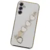 Samsung Galaxy A24 4g Kılıf Esila Silikon - Beyaz