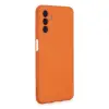 Samsung Galaxy A24 4g Kılıf Nano İçi Kadife Silikon - Turuncu