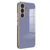 Samsung Galaxy A24 4g Kılıf Volet Silikon - Mavi