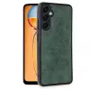 Samsung Galaxy A26 Kılıf Aras Deri Kapak - Koyu Yeşil