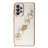 Samsung Galaxy A33 5g Kılıf Esila Silikon - Beyaz