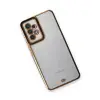 Samsung Galaxy A33 5g Kılıf Liva Lens Silikon - Siyah