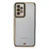 Samsung Galaxy A33 5g Kılıf Liva Lens Silikon - Yeşil