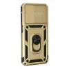Samsung Galaxy A33 5g Kılıf Pars Lens Yüzüklü Silikon - Gold