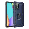 Samsung Galaxy A33 5g Kılıf Sofya Yüzüklü Silikon Kapak - Lacivert