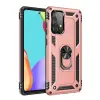 Samsung Galaxy A33 5g Kılıf Sofya Yüzüklü Silikon Kapak - Rose