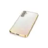 Samsung Galaxy A34 5g Kılıf Razer Lensli Silikon - Gold