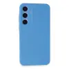 Samsung Galaxy A35 5g Kılıf Nano İçi Kadife Silikon - Mavi