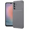 Samsung Galaxy A36 Kılıf Auto Focus Karbon Kapak - Gri