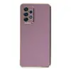 Samsung Galaxy A52 Kılıf Volet Silikon - Mor