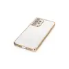 Samsung Galaxy A53 5g Kılıf Razer Lensli Silikon - Gold