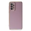 Samsung Galaxy A53 5g Kılıf Volet Silikon - Mor