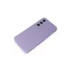 Samsung Galaxy A55 5g Kılıf Nano İçi Kadife Silikon - Lila
