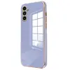 Samsung Galaxy A55 5g Kılıf Volet Silikon - Mavi