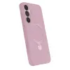 Samsung Galaxy A55 5g Regal Magsafe Standlı Kapak - Açık Pembe