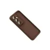 Samsung Galaxy A57 5g Viera Silikon - Kahverengi